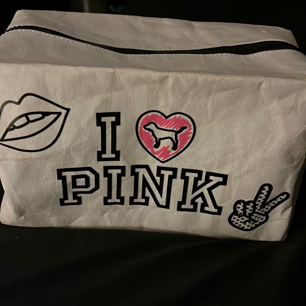 Victoria Secret Pink cosmetic/makeup bag